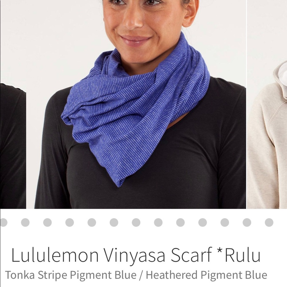 RARE Lululemon vinyasa scarf